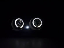 Load image into Gallery viewer, BMW 3-series E46 Sedan/Touring Black Angel Eyes Headlight Set (1998-2001)