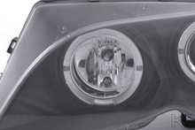 Load image into Gallery viewer, BMW 3-series E46 Sedan/Touring Black Angel Eyes Headlight Set (2002-2005)