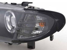 Load image into Gallery viewer, BMW 3-series E46 Sedan/Touring Black Angel Eyes Headlight Set (2002-2005)
