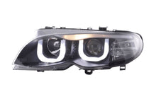 Load image into Gallery viewer, BMW 3-series E46 Sedan/Touring Black "U Eye"  Headlights (2002-2005)