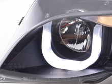 Load image into Gallery viewer, BMW 3-series E46 Sedan/Touring Black "U Eye"  Headlights (2002-2005)