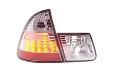 Load image into Gallery viewer, BMW 3-series E46 Wagon/Touring Chrome Clear LED Taillights (1998-2005)