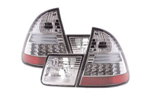 Load image into Gallery viewer, BMW 3-series E46 Wagon/Touring Chrome Clear LED Taillights (1998-2005)