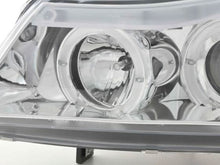 Load image into Gallery viewer, BMW 3-series E90 E91 Chrome Angel Eyes LED Headlight Set (2005-2012)