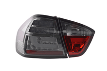 Load image into Gallery viewer, BMW 3-Series E90 Sedan Chrome/Smoked LED Bar Taillights(2005-2008)