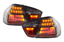 Load image into Gallery viewer, BMW 3-Series E90 Sedan Chrome/Smoked LED Bar Taillights(2005-2008)