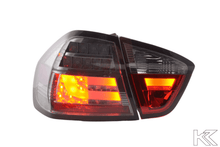 Load image into Gallery viewer, BMW 3-Series E90 Sedan Chrome/Smoked LED Bar Taillights(2005-2008)
