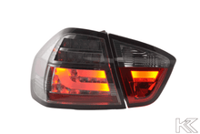 Load image into Gallery viewer, BMW 3-Series E90 Sedan Chrome/Smoked LED Bar Taillights(2005-2008)
