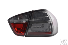 Load image into Gallery viewer, BMW 3-Series E90 Sedan Chrome/Smoked LED Bar Taillights(2005-2008)