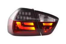 Load image into Gallery viewer, BMW 3-Series E90 Sedan Red/Black LED Taillights (2005-2008)