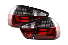Load image into Gallery viewer, BMW 3-Series E90 Sedan Red/Black LED Taillights (2005-2008)