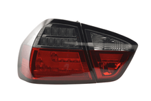Load image into Gallery viewer, BMW 3-Series E90 Sedan Red/Smoked LED Bar Taillights (2005-2008)