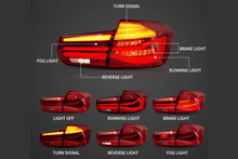 Load image into Gallery viewer, BMW 3-Series F30 F35 F80 6th Gen - LCI Style LED Tail Lights Upgrade (2012-2019)