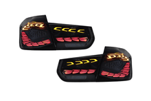 Load image into Gallery viewer, BMW 3 Series F30 F35 F80 Black Dragon Scale LED Tail Lights (2012-2019)