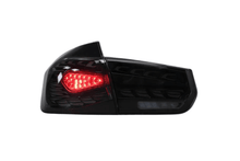 Load image into Gallery viewer, BMW 3 Series F30 F35 F80 Black Dragon Scale LED Tail Lights (2012-2019)
