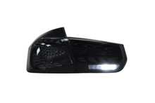Load image into Gallery viewer, BMW 3 Series F30 F35 F80 Black Dragon Scale LED Tail Lights (2012-2019)