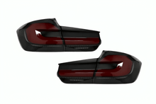 Load image into Gallery viewer, BMW 3 Series F30 F35 F80 "Modern Black Line" LED Tail Light Upgrade (2012-2019)