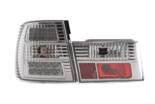 Load image into Gallery viewer, BMW 5-series E34 Chrome Clear LED Taillights Set (1988-1994)