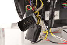 Load image into Gallery viewer, BMW 5-series E60 E61 Black Angel Eyes Headlight Set (2003-2007)