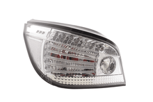 Load image into Gallery viewer, BMW 5-series E60 Sedan Chrome Clear LED Taillights Set (2007-2009)