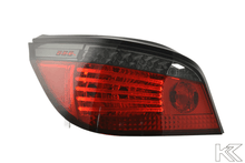 Load image into Gallery viewer, BMW 5-Series E60 Sedan Red/Smoke LED Taillights (2007-2009)