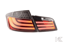 Load image into Gallery viewer, BMW 5-Series F10 Sedan Black LED Taillights (2010-2012)
