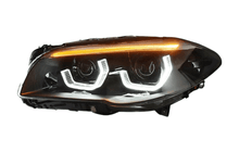 Load image into Gallery viewer, BMW 5-Series F10/F11/F18 3D Style Headlight 2010-2016