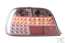 Load image into Gallery viewer, BMW 7-series E38 Chrome Clear LED Taillights Set (1995-2002)