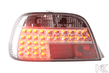 Load image into Gallery viewer, BMW 7-series E38 Chrome Clear LED Taillights Set (1995-2002)