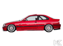 Load image into Gallery viewer, BMW E36 Precision Aluminum Diffuser V1 (1992-1999)