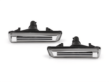 Load image into Gallery viewer, BMW E38 7-Series E46 M3 Crystal Light Bar Clear/Smoke Lens Amber/White LED Side Marker Light (1995-2006)