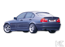 Load image into Gallery viewer, BMW E46 Sedan Rieger Rear Skirt Extension V1 (1998-2001)