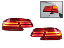 Load image into Gallery viewer, BMW E92 Coupe Euro LCI Look LED Tail Light 4Pcs W/Wiring Included(2007-2010)