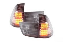 Load image into Gallery viewer, BMW X5 E53 Black / Clear LED Tail Lights (1998-2002)