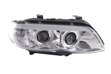 Load image into Gallery viewer, BMW X5 E53 Chrome Angel Eye LED Head Lights (2003-2006)