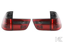 Load image into Gallery viewer, BMW X5 E53 Red/Smoked Taillights Set (1998-2003)