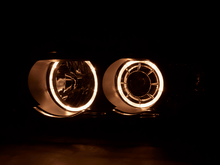 Load image into Gallery viewer, BMW X5 (Type E53) Black OE+ Angel Eyes Headlights - (2000-2003)
