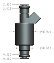 Load image into Gallery viewer, EFI Performance Fuel Injectors - Set of Eight - Bosch/EV1 - 30 lb/hr - High Impedance