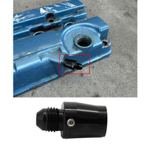 Load image into Gallery viewer, Valve Cover Vacuum Adapter Fitting AN6 For B Series Honda Civic Acura Integra EG EK