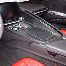Load image into Gallery viewer, Dry Carbon Fiber Center Console Panel Interior Trim for Chevrolet Corvette C8