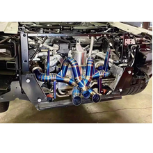 Load image into Gallery viewer, Titanium Straight Pipe Exhaust System for Lamborghini Aventador S LP740‑4 6.5L V12