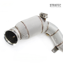 Load image into Gallery viewer, Custom 300 Cell Catted Downpipe Header System for Mercedes‑Benz E63 E63S AMG GT C 4.0TT