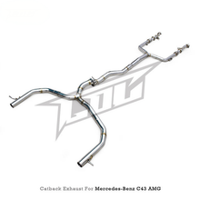 Load image into Gallery viewer, Stainless Steel Catback Exhaust System for Mercedes Benz AMG C43 3.0T