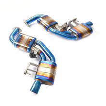 Load image into Gallery viewer, Titanium Valved Catback Exhaust System for Mercedes Benz S63 S63 Coupe C217 5.5T