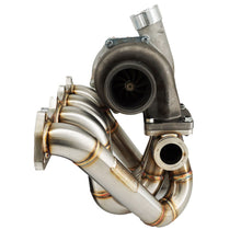 Load image into Gallery viewer, D Series T3 T4 Top Mount Turbo Manifold GSR Si D15 D16 44mm For Civic DC2 EG EK