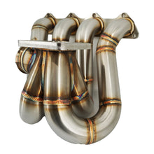Load image into Gallery viewer, B Series Hood Exit T4 .82 Top Mount Turbo Manifold Kit GSR Si B16 B18 B20 44mm For Civic Si DC2