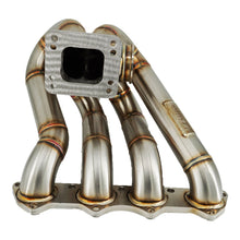 Load image into Gallery viewer, B Series Hood Exit T4 .82 Top Mount Turbo Manifold Kit GSR Si B16 B18 B20 44mm For Civic Si DC2