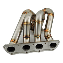 Load image into Gallery viewer, B Series Hood Exit T4 .82 Top Mount Turbo Manifold Kit GSR Si B16 B18 B20 44mm For Civic Si DC2