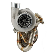 Load image into Gallery viewer, B Series Hood Exit T4 .82 Top Mount Turbo Manifold Kit GSR Si B16 B18 B20 44mm For Civic Si DC2