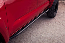 Load image into Gallery viewer, Body Armor 4x4 05-22 Toyota Tacoma Double Cab Short Bed Revo Rock Sliders - Black TC-4125